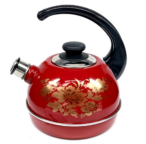 Kettle 3.5 l.TM04/35/01/15 (hanging handle) - burgundy "Olympia" Kettle 3.5 l.TM04/35/01/15 (hanging handle) - burgundy "Olympia"