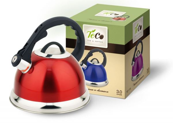 Kettle 3.0l stainless steel TC-115 TECO with whistle Kettle 3.0l stainless steel TC-115 TECO with whistle